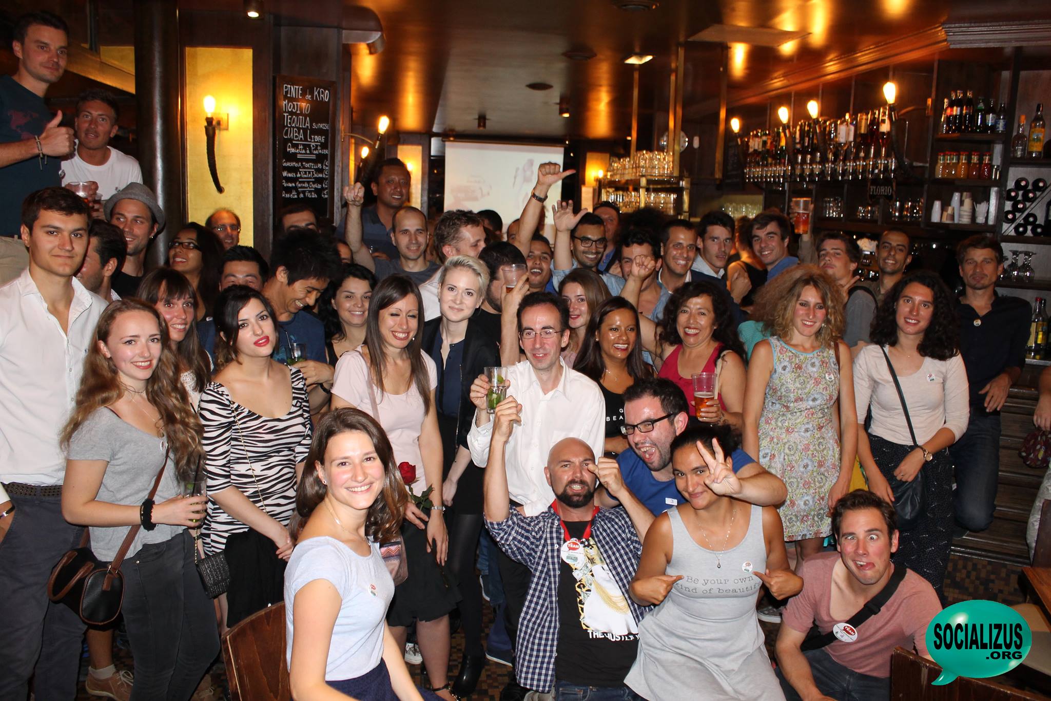 1 - Wednesday : French class in a bar at Paris